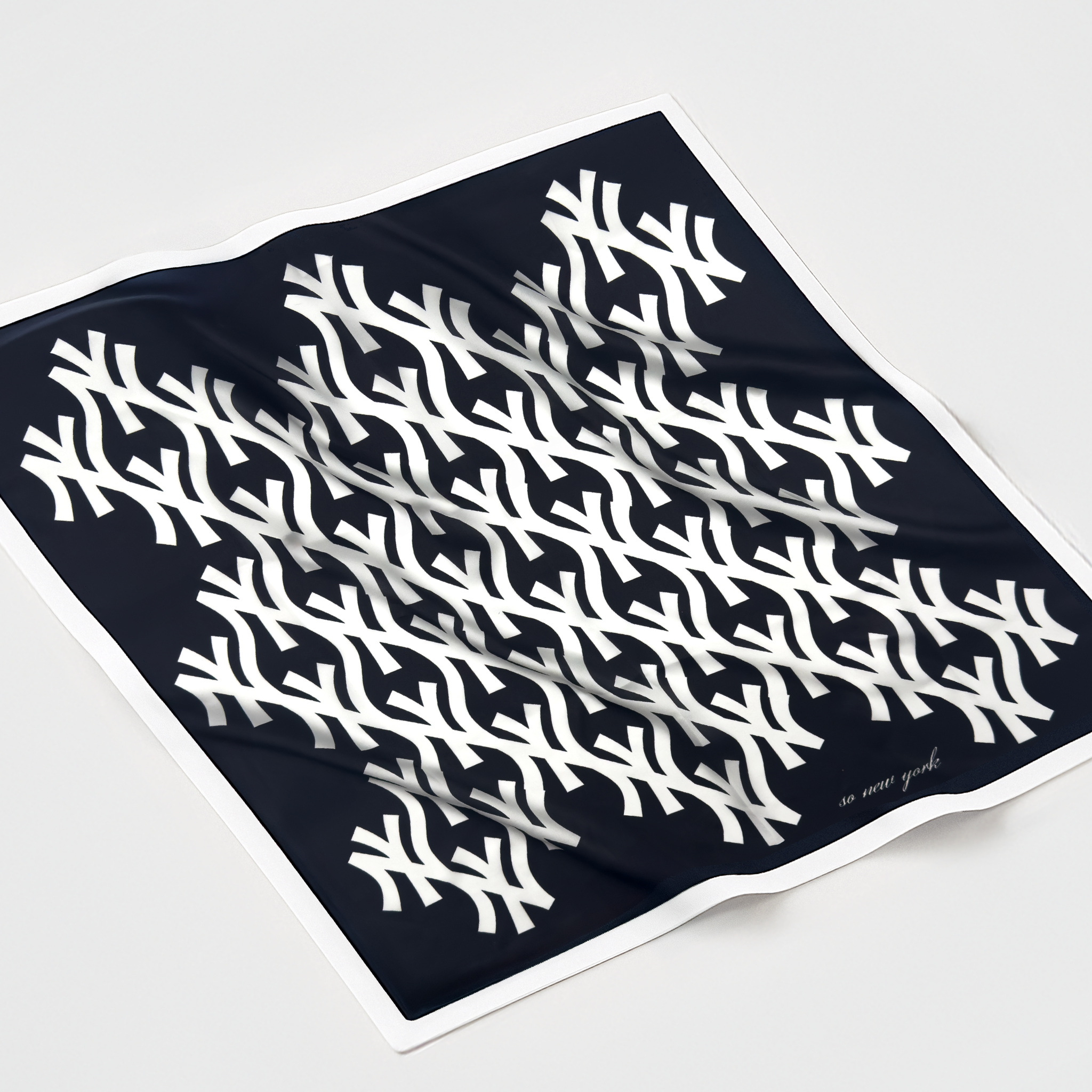 SoNY silk scarf / black