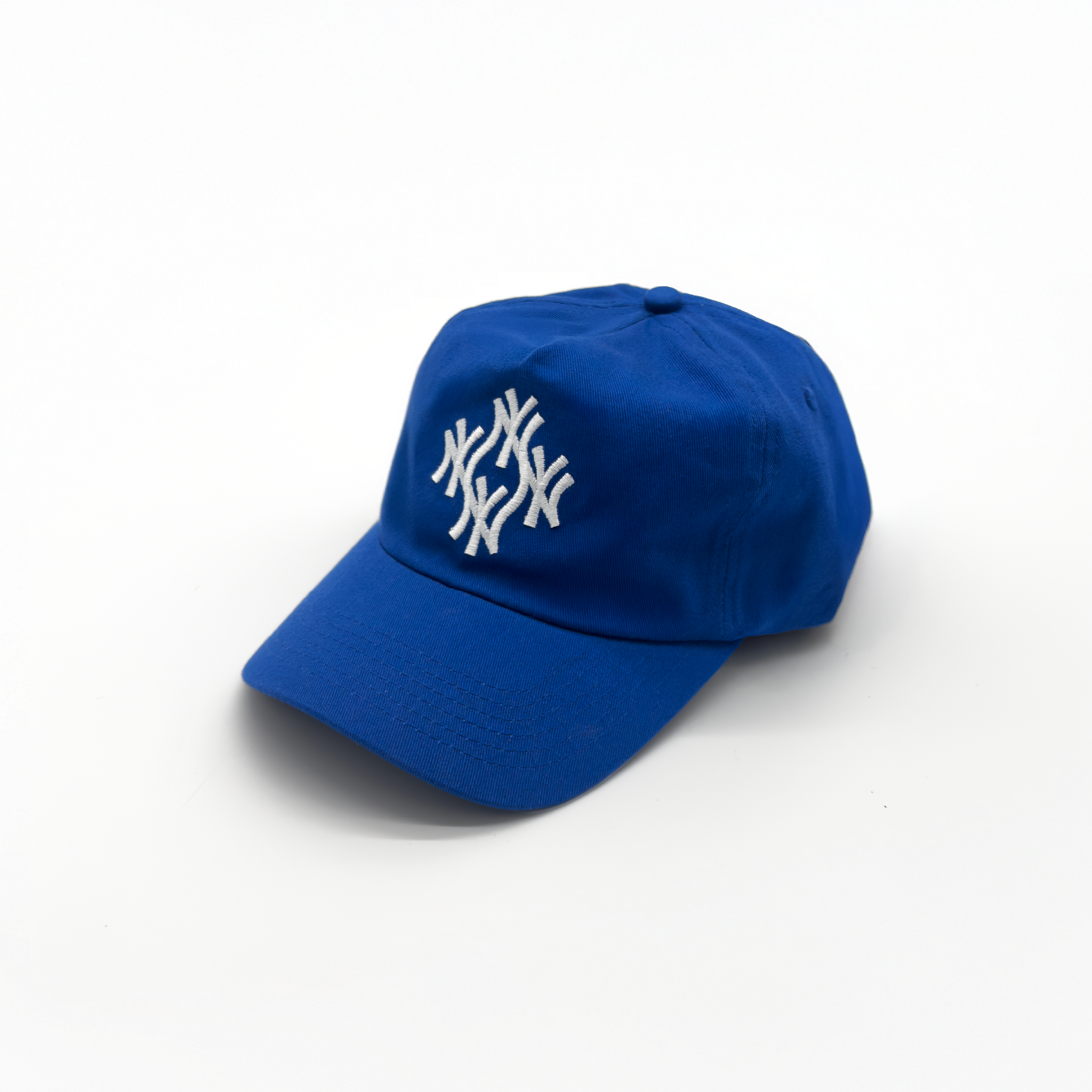 SoNY monogram cap — cobalt blue