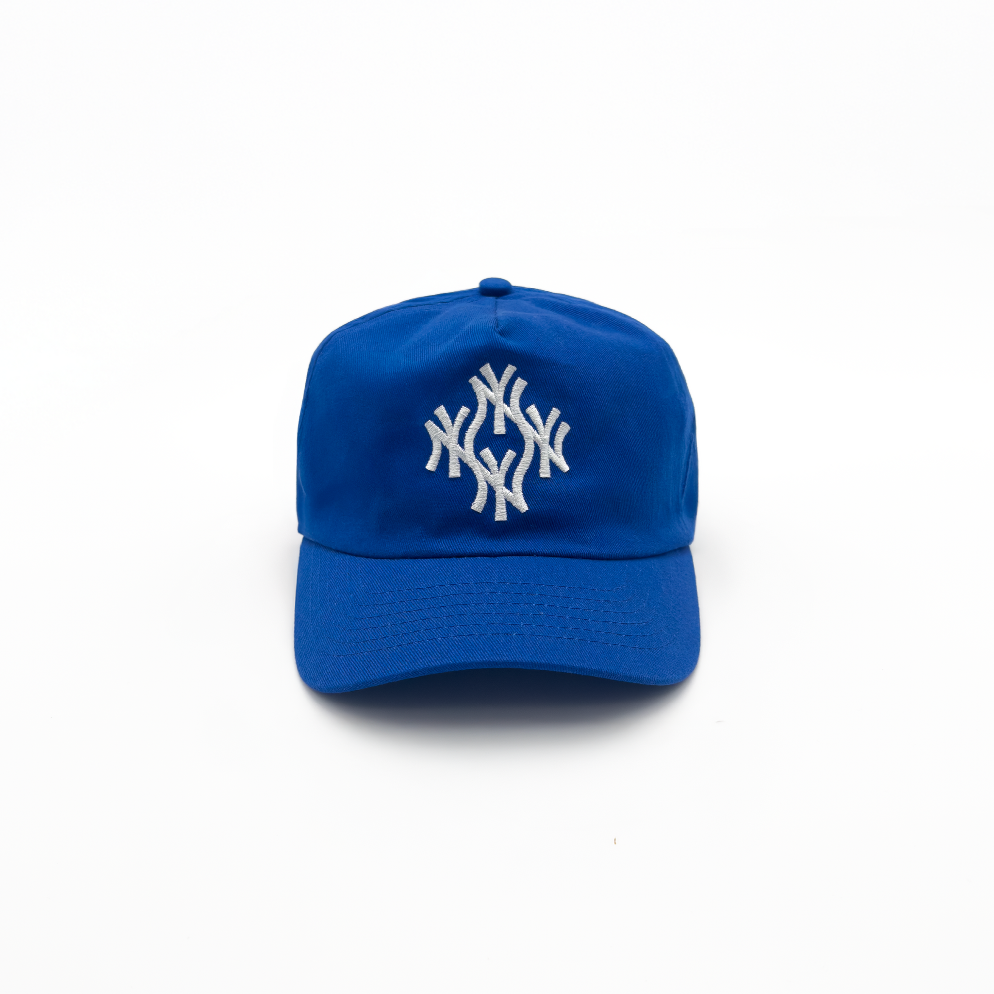 SoNY monogram cap — cobalt blue