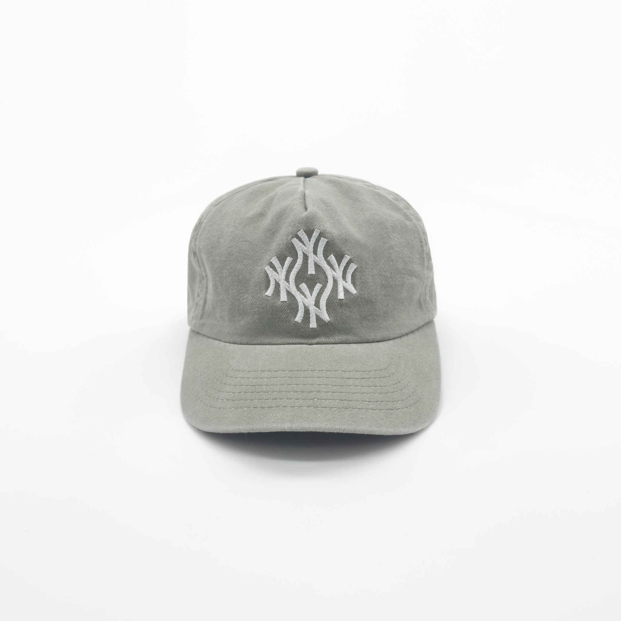 SoNY monogram cap —  sage grey wash