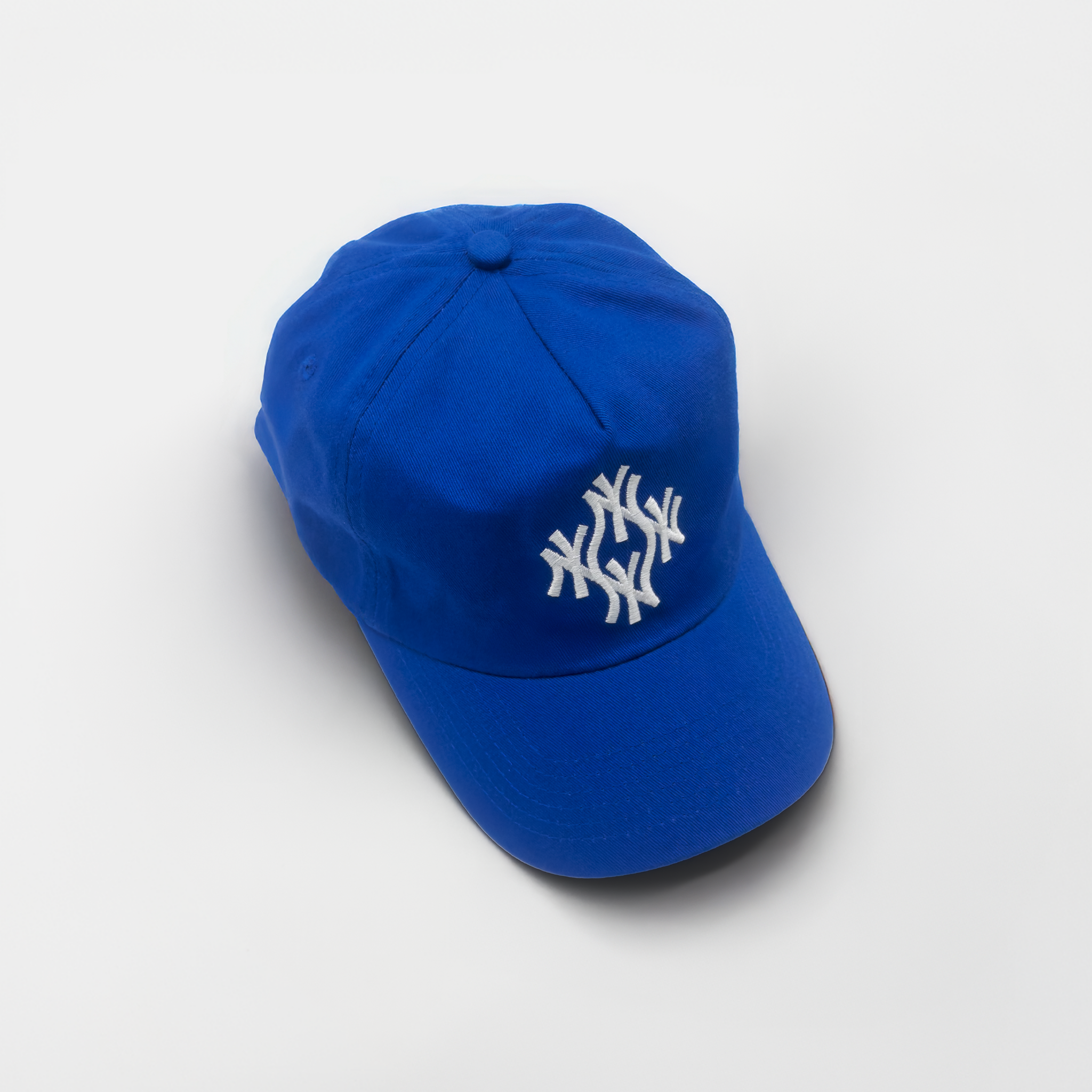 SoNY monogram cap — cobalt blue