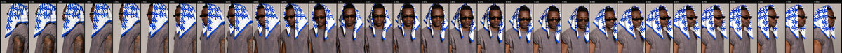 Eight frames from the So New York Cap film
