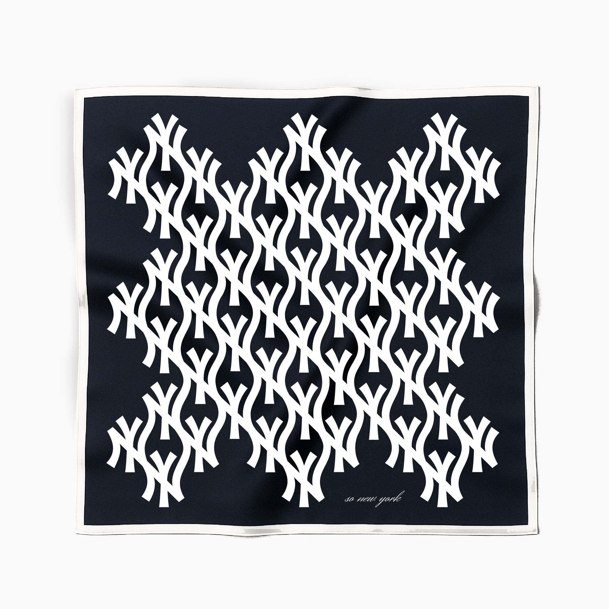 SoNY silk scarf / black